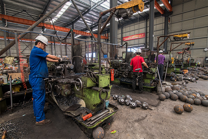 新余网架配件车间